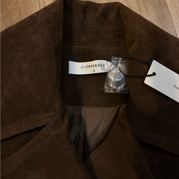 SOLD Commense Brown Suede Women's Jacket - Picture 3 of 3